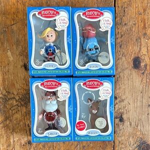 RUDOLPH THE RED NOSED REINDEER➕50th Anniversary Ltd Ed Figurines